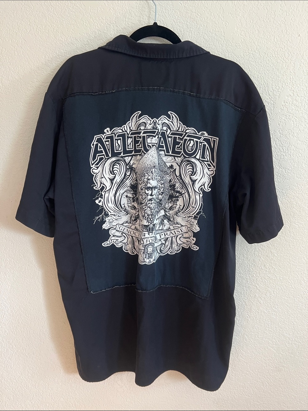 Vintage Allegaeon Metal Genocide for Praise Dickies Shirt